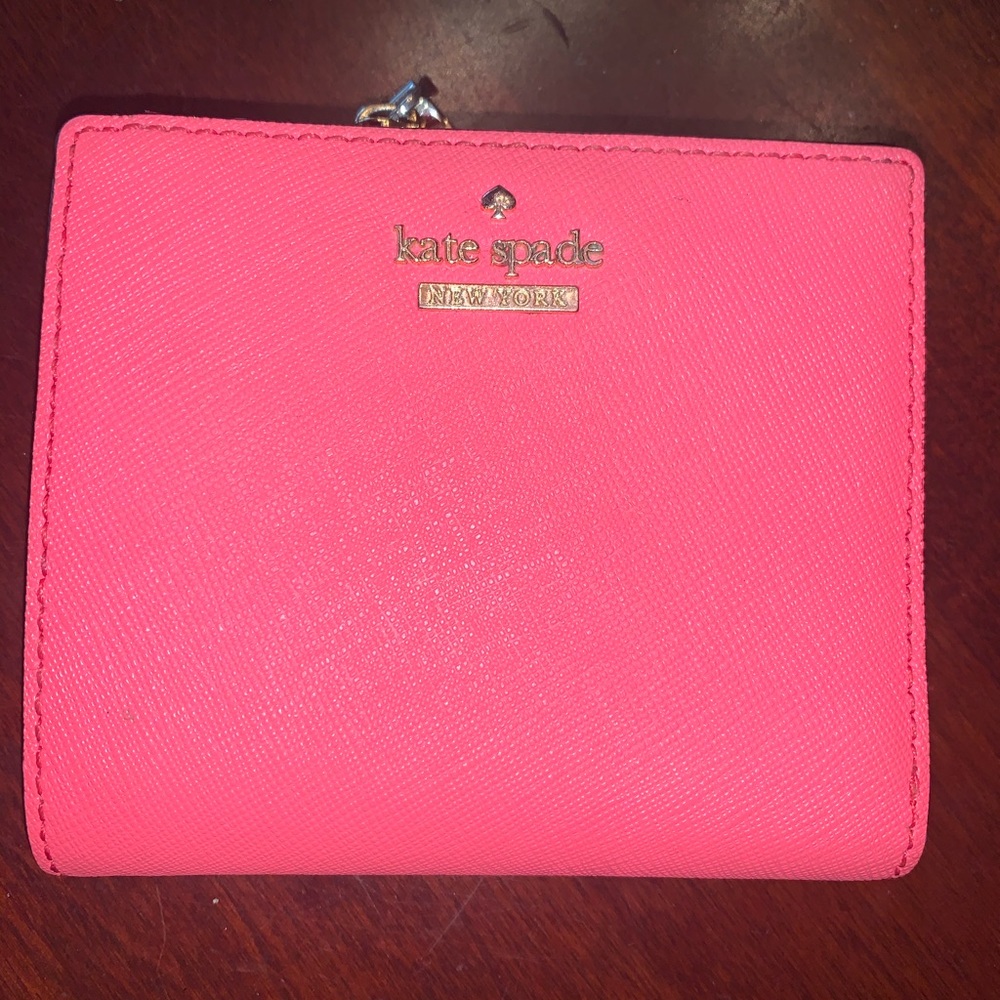 Hot Pink Kate Spade Wallet!!!